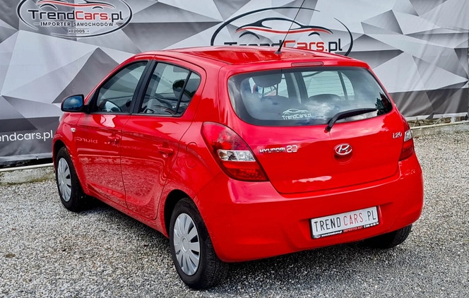 Hyundai i20 cena 19990 przebieg: 154000, rok produkcji 2012 z Wałbrzych małe 407